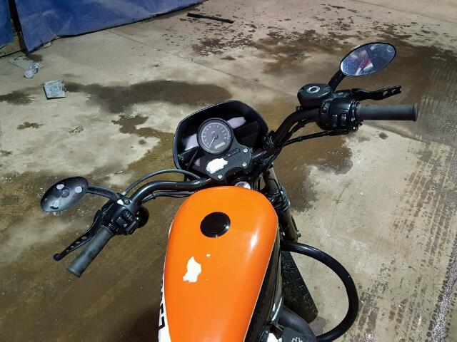 1HD1CZ3178K440834 - 2008 HARLEY-DAVIDSON XL1200 N ORANGE photo 5