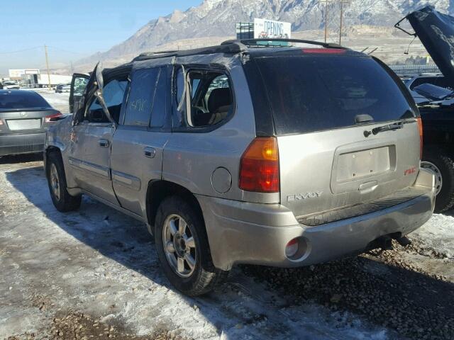 1GKDT13S422358967 - 2002 GMC ENVOY BEIGE photo 3