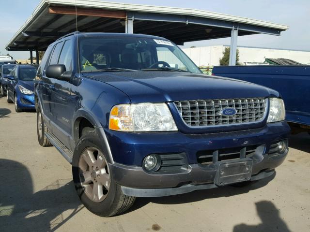 1FMZU63K04ZA52074 - 2004 FORD EXPLORER X BLUE photo 1