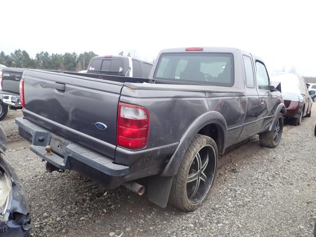 1FTYR14U75PA99040 - 2005 FORD RANGER SUP GRAY photo 4