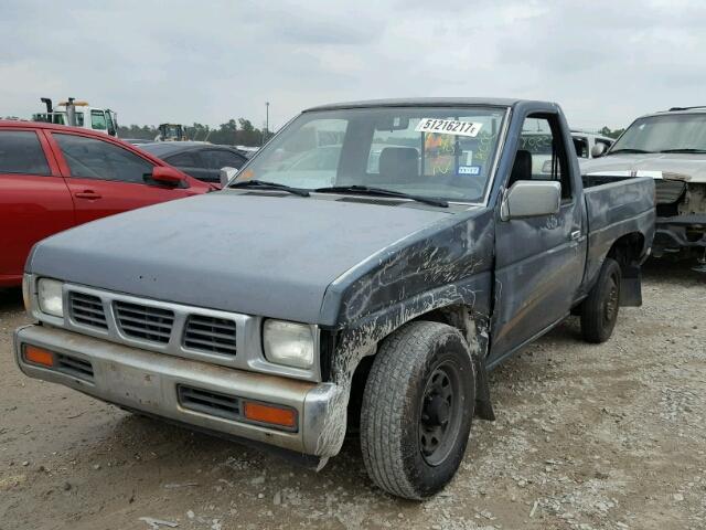 1N6SD11S7RC307158 - 1994 NISSAN TRUCK BASE BLUE photo 2