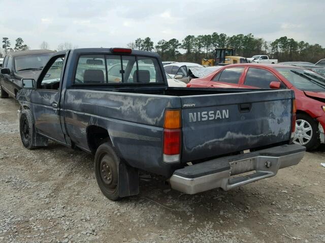 1N6SD11S7RC307158 - 1994 NISSAN TRUCK BASE BLUE photo 3