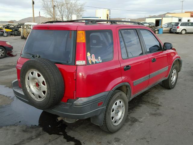 JHLRD28441C006479 - 2001 HONDA CR-V LX RED photo 4