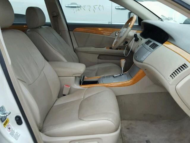 4T1BK36B57U245419 - 2007 TOYOTA AVALON XL WHITE photo 5