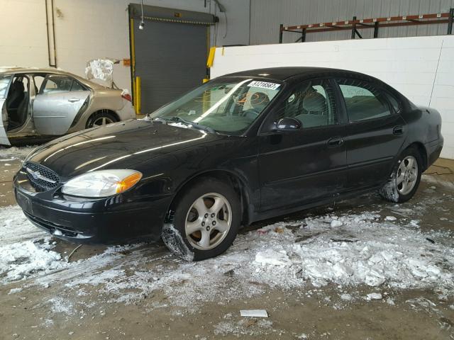 1FAFP53U83G131552 - 2003 FORD TAURUS SE BLACK photo 2