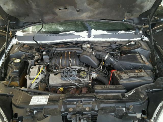 1FAFP53U83G131552 - 2003 FORD TAURUS SE BLACK photo 7