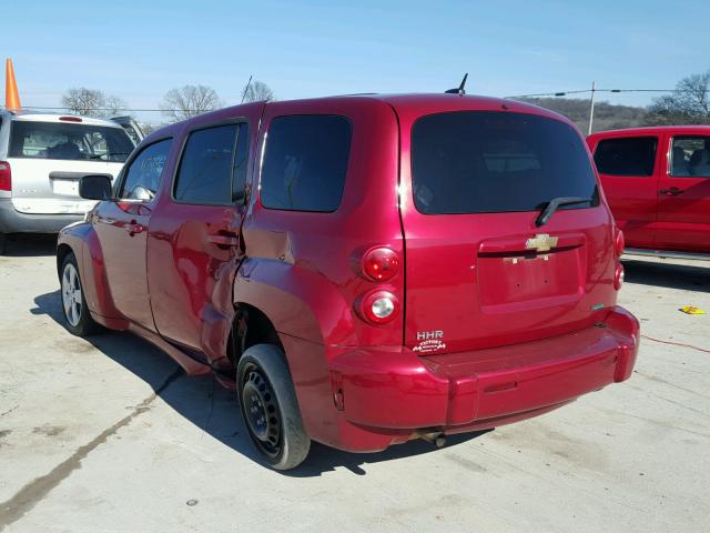 3GNBAAFWXBS579430 - 2011 CHEVROLET HHR LS RED photo 3