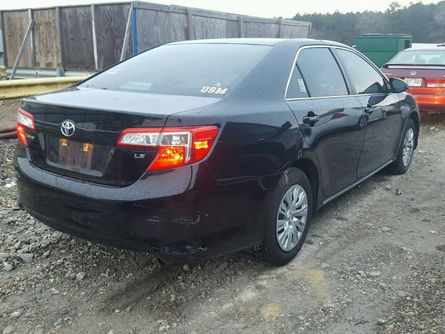 4T4BF1FKXCR174758 - 2012 TOYOTA CAMRY BASE GRAY photo 4