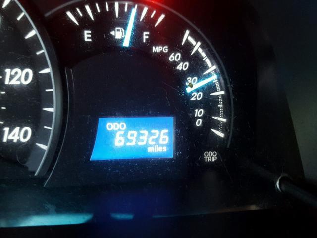 4T4BF1FKXCR174758 - 2012 TOYOTA CAMRY BASE GRAY photo 8