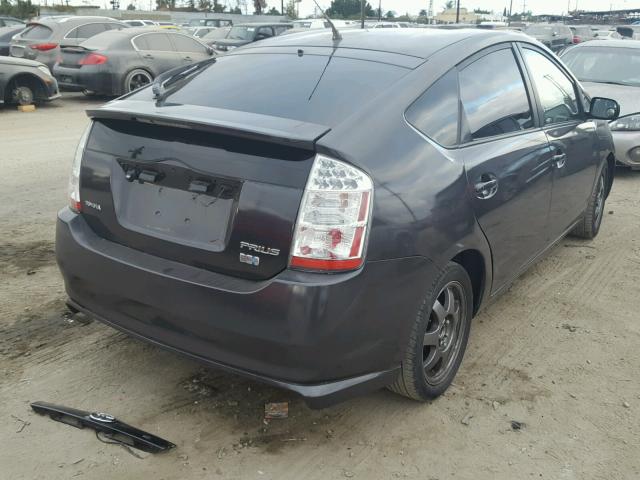 JTDKB20U173222279 - 2007 TOYOTA PRIUS GRAY photo 4