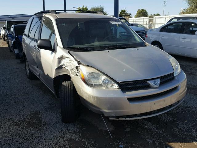 5TDZA22C94S015140 - 2004 TOYOTA SIENNA XLE GOLD photo 1