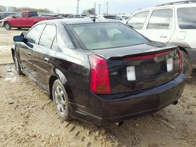 1G6DP577560111460 - 2006 CADILLAC CTS HI FEA BLACK photo 3