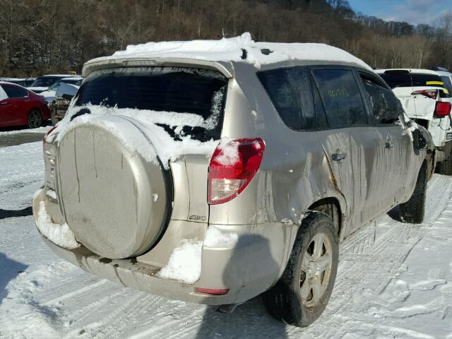 JTMBK33V286034347 - 2008 TOYOTA RAV4 BEIGE photo 4