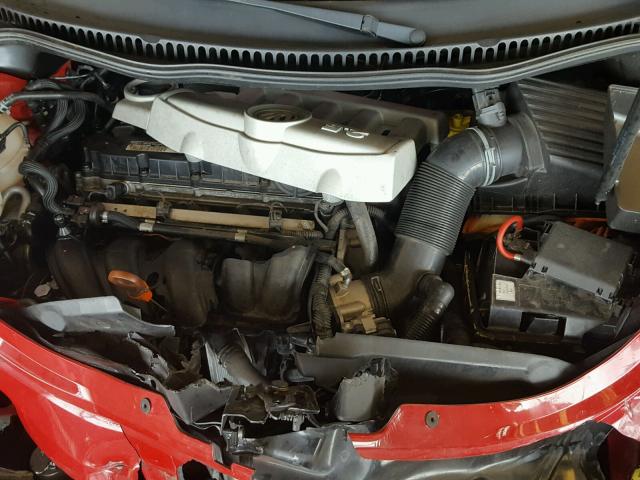 3VWRG3AG1AM013366 - 2010 VOLKSWAGEN NEW BEETLE 红色 照片 7