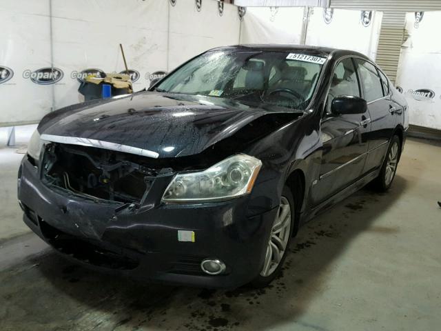 JNKAY01F38M656230 - 2008 INFINITI M35 BASE BLACK photo 2