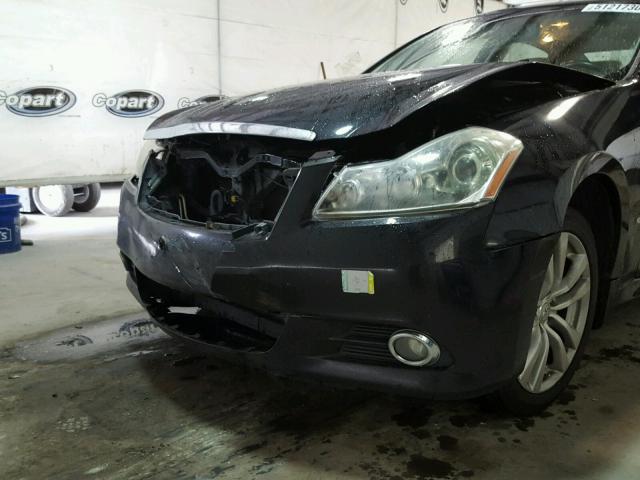 JNKAY01F38M656230 - 2008 INFINITI M35 BASE BLACK photo 9