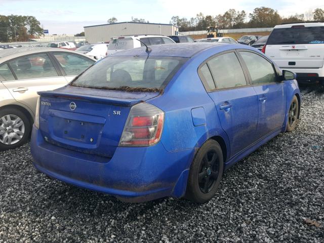 3N1AB6AP4AL661633 - 2010 NISSAN SENTRA 2.0 BLUE photo 4