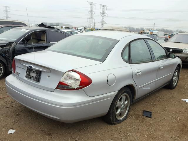 1FAHP55UX4G163264 - 2004 FORD TAURUS SES SILVER photo 4