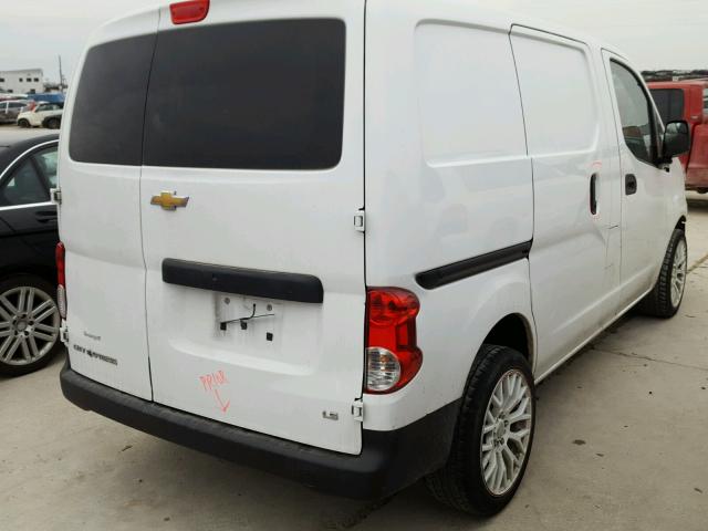 3N63M0YN2FK696053 - 2015 CHEVROLET CITY EXPRE WHITE photo 4