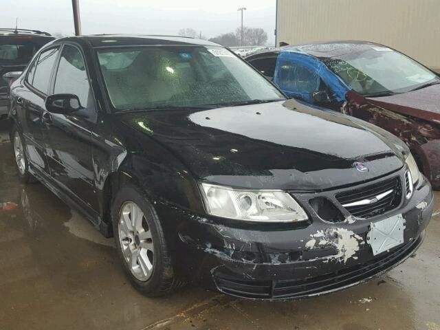 YS3FD49Y371142662 - 2007 SAAB 9-3 2.0T BLACK photo 1