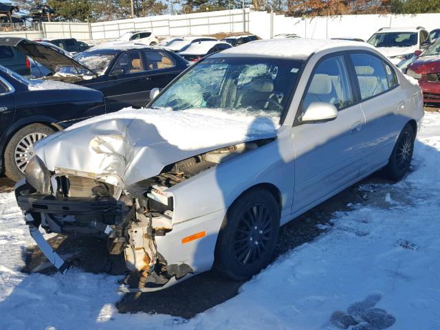 KMHDN46D96U377850 - 2006 HYUNDAI ELANTRA GL SILVER photo 2