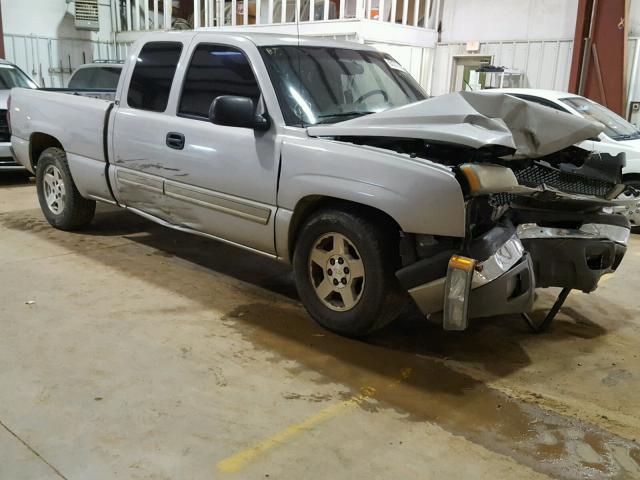 1GCEC19X65Z309350 - 2005 CHEVROLET SILVERADO SILVER photo 1