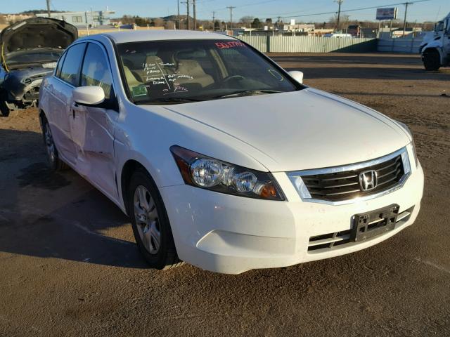 JHMCP26429C007699 - 2009 HONDA ACCORD LXP WHITE photo 1