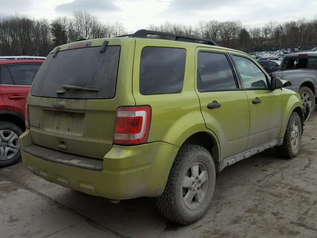 1FMCU9D76CKA26832 - 2012 FORD ESCAPE XLT GREEN photo 4