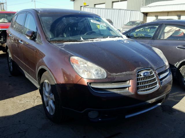 4S4WX85C164410505 - 2006 SUBARU B9 TRIBECA MAROON photo 1