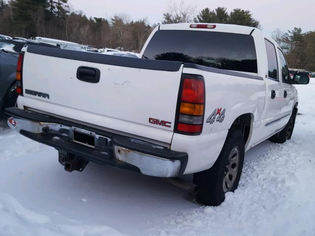 2GTEK13T051226708 - 2005 GMC NEW SIERRA WHITE photo 4