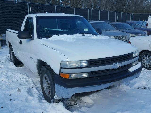 1GCEC14WX1Z300403 - 2001 CHEVROLET SILVERADO WHITE photo 1