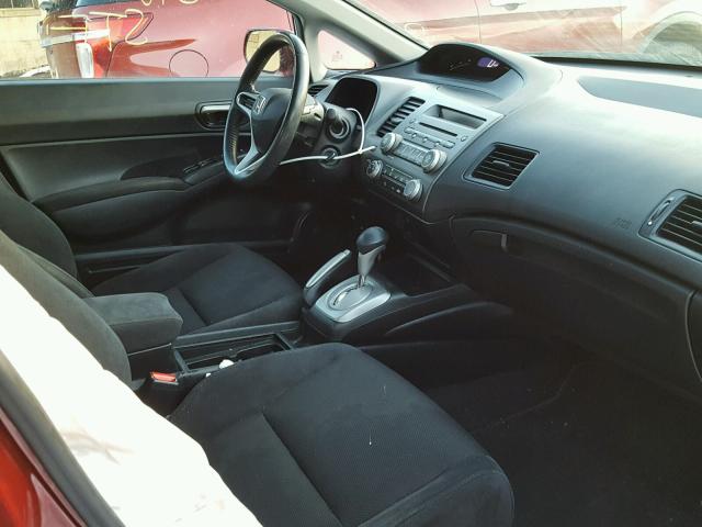 2HGFA1F63BH540175 - 2011 HONDA CIVIC LX-S 勃艮第红 照片 5