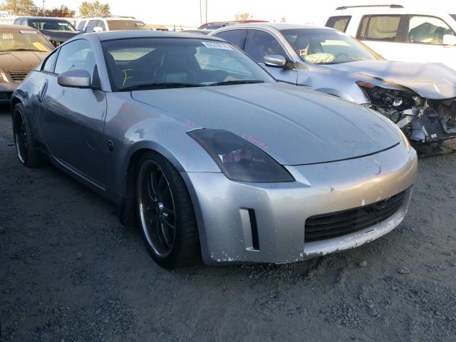 JN1AZ34DX4T163903 - 2004 NISSAN 350Z COUPE SILVER photo 1