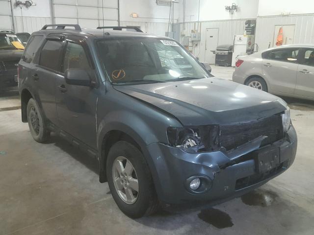 1FMCU9DG7AKD06255 - 2010 FORD ESCAPE XLT BLUE photo 1