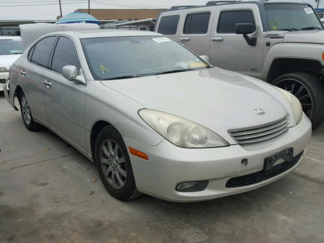 JTHBA30G845020704 - 2004 LEXUS ES 330 SILVER photo 1