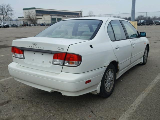 JNKCP11A5YT304729 - 2000 INFINITI G20 WHITE photo 4