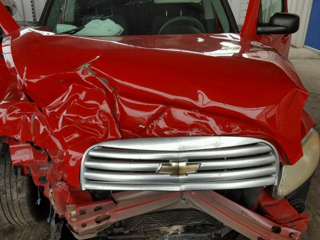 3GNCA13B79S558714 - 2009 CHEVROLET HHR LS RED photo 7