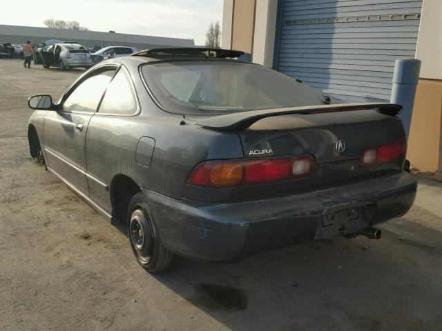 JH4DC4462VS010151 - 1997 ACURA INTEGRA GS GREEN photo 3