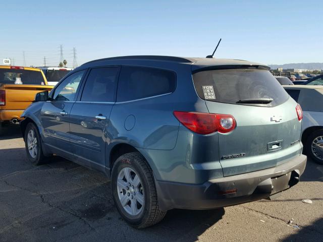 1GNER23D29S150772 - 2009 CHEVROLET TRAVERSE L TEAL photo 3