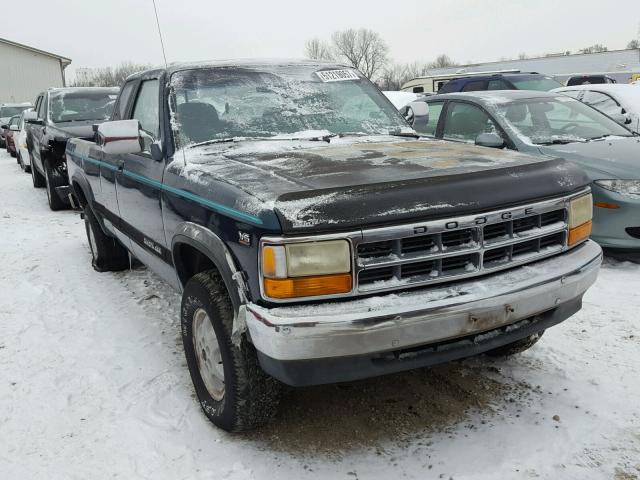 1B7GG23X3RS665278 - 1994 DODGE DAKOTA GREEN photo 1