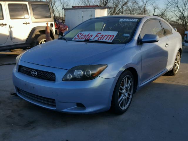 JTKDE167380255193 - 2008 SCION TC BLUE photo 2