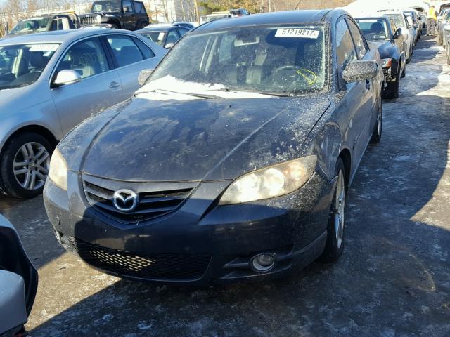 JM1BK123351286427 - 2005 MAZDA 3 S GRAY photo 2