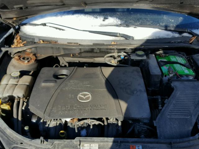 JM1BK123351286427 - 2005 MAZDA 3 S GRAY photo 7