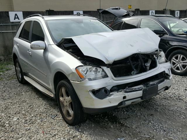 4JGBB86E48A319990 - 2008 MERCEDES-BENZ ML 350 SILVER photo 1