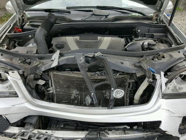 4JGBB86E48A319990 - 2008 MERCEDES-BENZ ML 350 SILVER photo 7