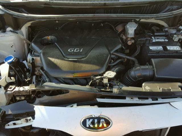 KNADM5A3XC6012859 - 2012 KIA RIO LX Արծաթագույն լուսանկար 7