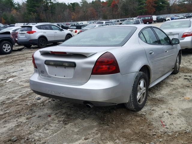 2G2WP522951222201 - 2005 PONTIAC GRAND PRIX ვერცხლისფერი ფოტო 4