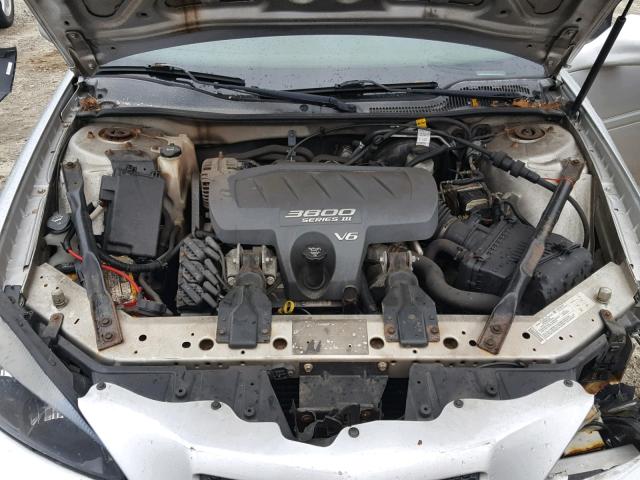 2G2WP522951222201 - 2005 PONTIAC GRAND PRIX ვერცხლისფერი ფოტო 7