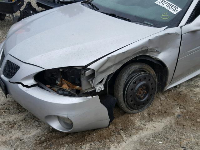 2G2WP522951222201 - 2005 PONTIAC GRAND PRIX ვერცხლისფერი ფოტო 9