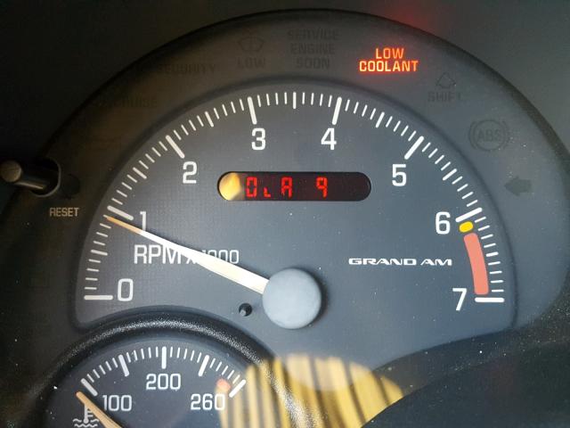 1G2NE52E1XM902368 - 1999 PONTIAC GRAND AM S Կապույտ լուսանկար 8